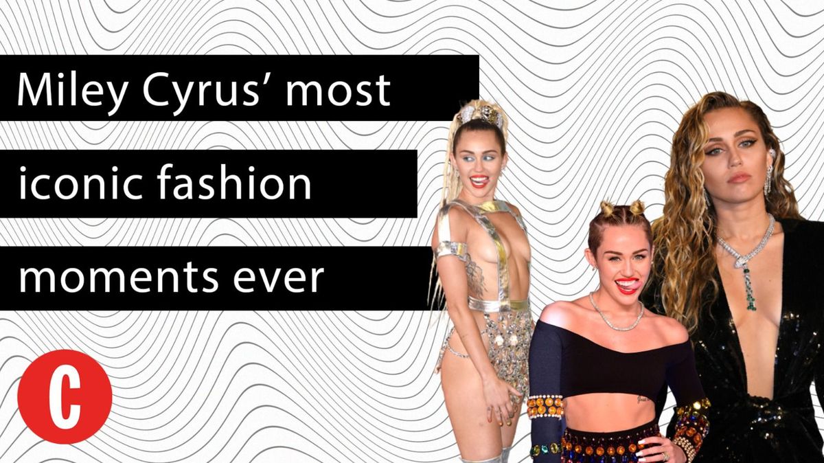 preview for Miley Cyrus' most iconic fashion moments